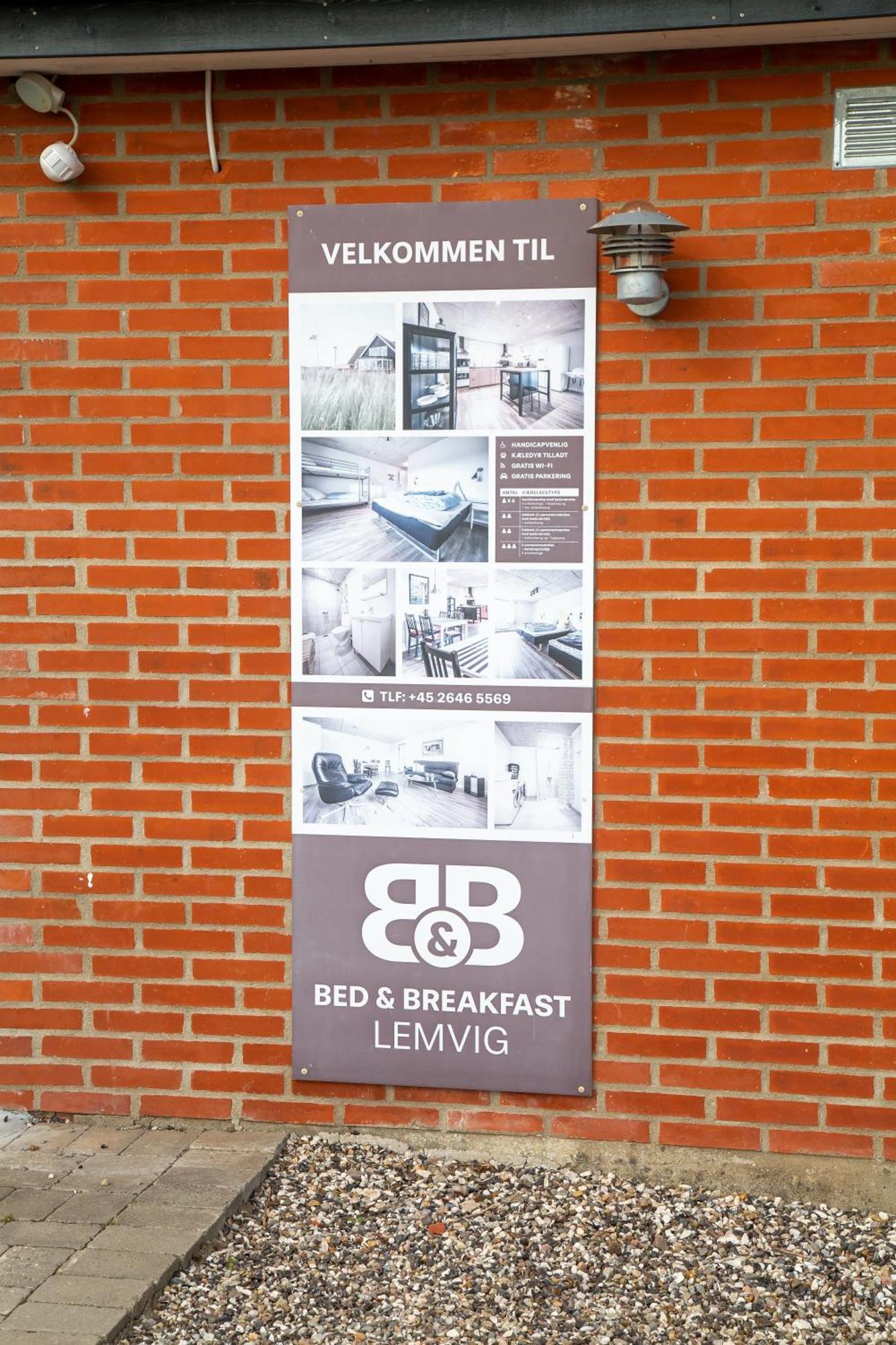 Bed And Breakfast Lemvig Exterior foto